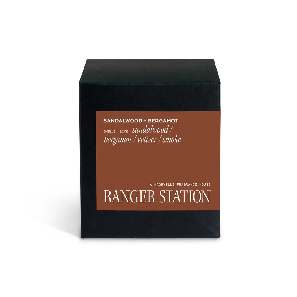 Sandalwood + Bergamot Candle | {neighborhood} Ranger Station