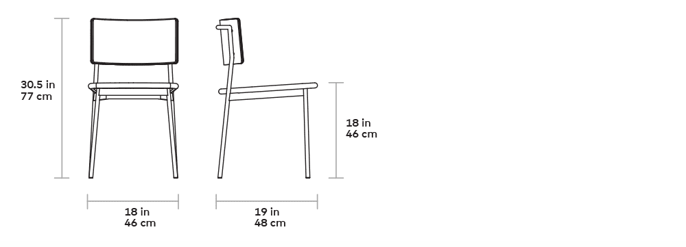 Signal Dining Chair: FLOOR MODEL (QTY: 2) | {neighborhood} Gus* Modern