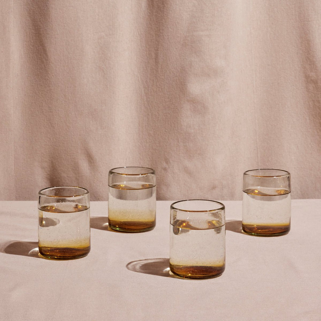 Sofia Double Old Fashioned Ombre Effect Glass (4-Set) | {neighborhood} Meso Goods