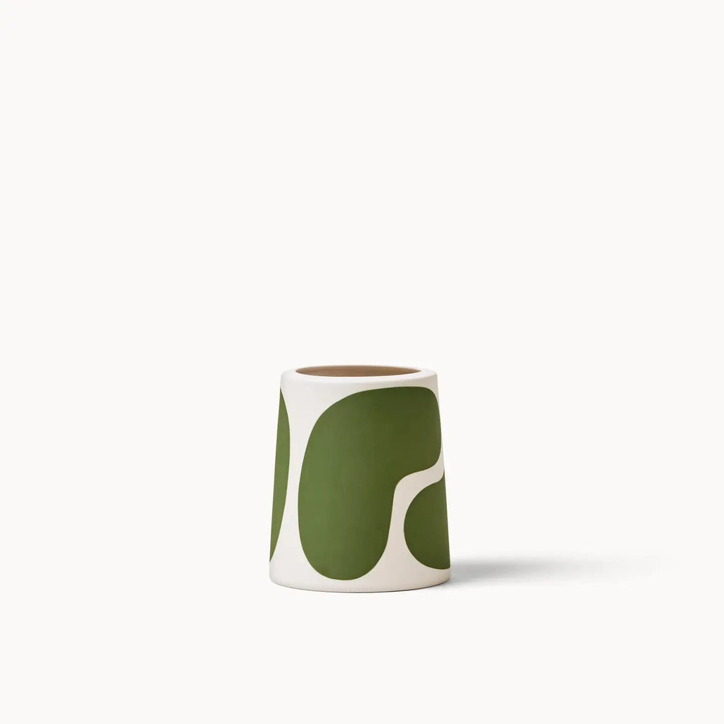 Meadow Color Block Short Pillar Vase | {neighborhood} Franca