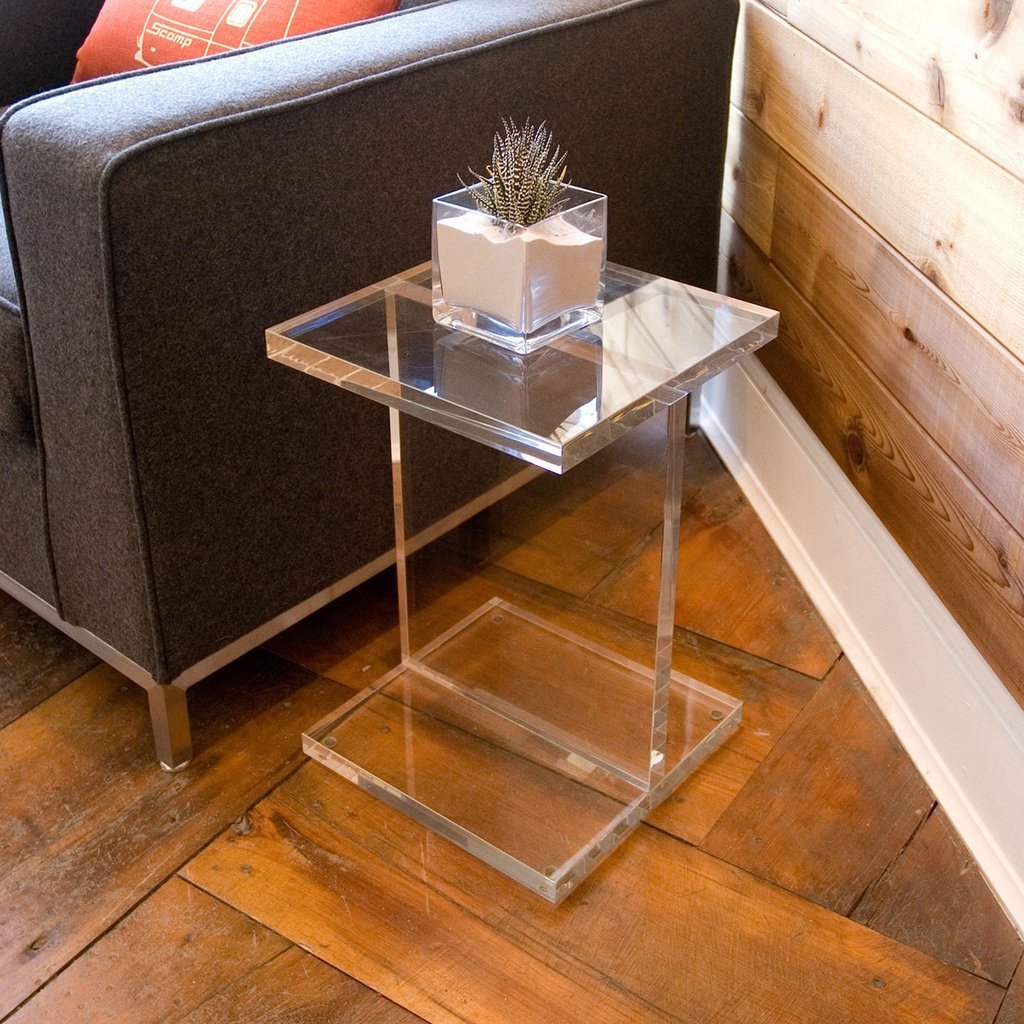 Acrylic I-beam Table | {neighborhood} Gus* Modern