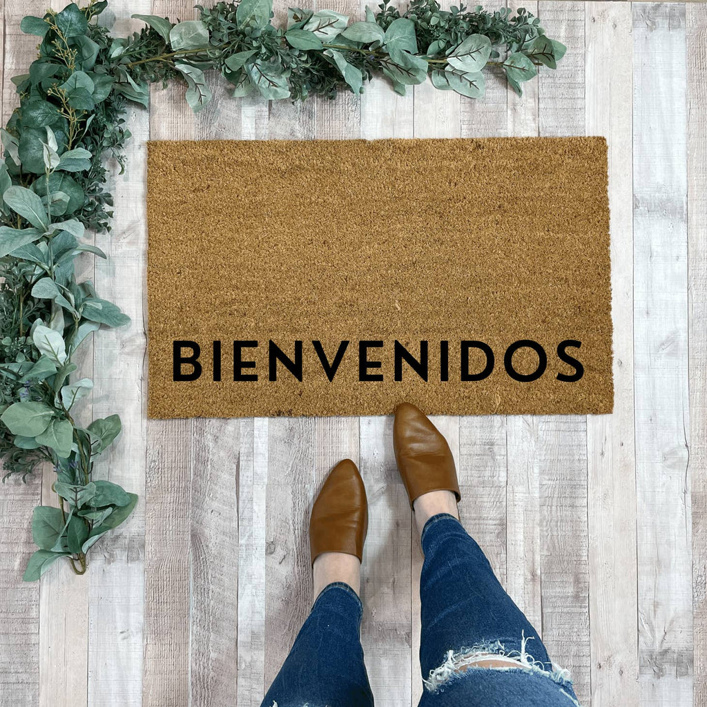 BIENVENIDOS Doormat | {neighborhood} Nickel Designs