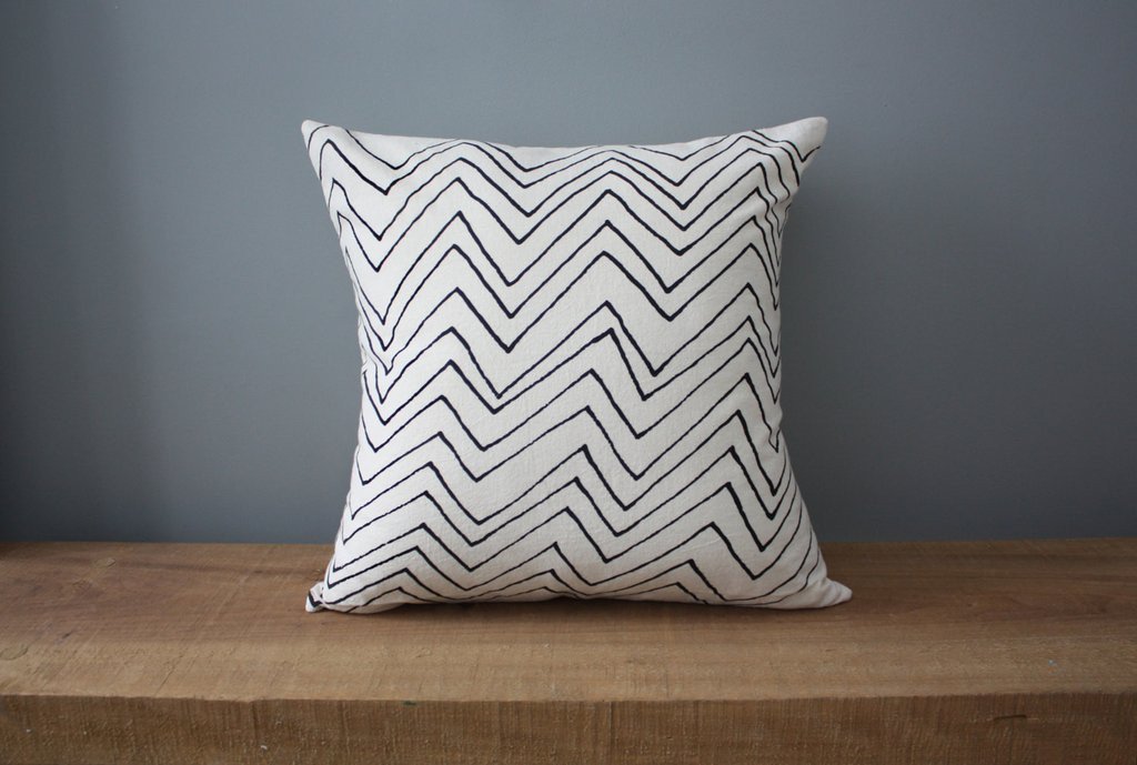 Chevron Pillow | {neighborhood} Little Korboose