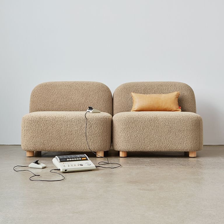 Circuit Modular Armless Chair | {neighborhood} Gus* Modern