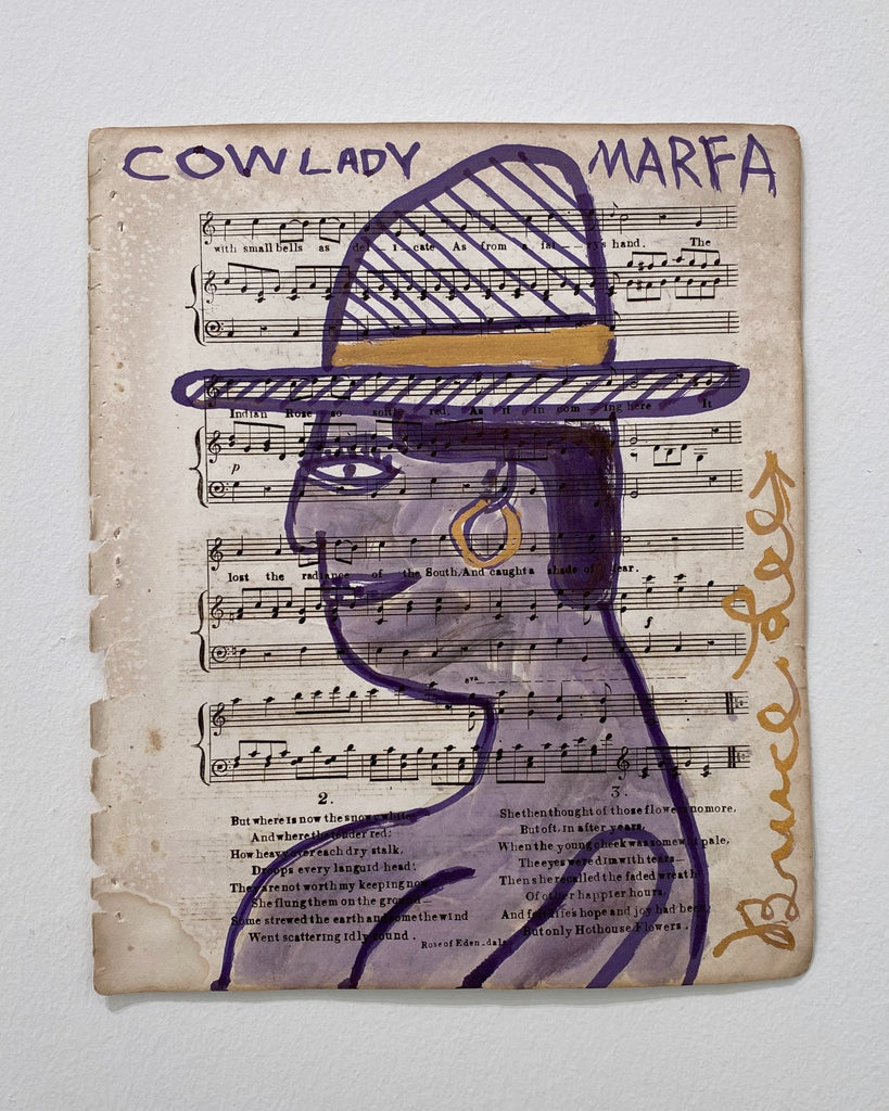 Cow Lady Marfa | {neighborhood} Bruce Lee Webb