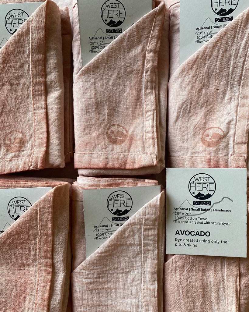 Hand-dyed Napkin | {neighborhood} West of Here