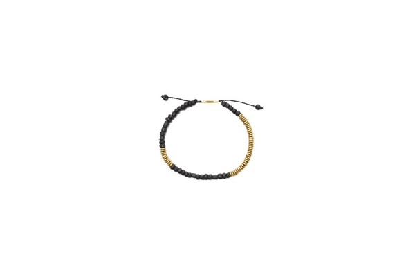 Irena Men’s Bracelet- Black + Brass | {neighborhood} Son of a Sailor