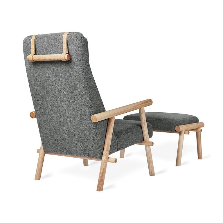 Labrador Chair & Ottoman | {neighborhood} Gus* Modern