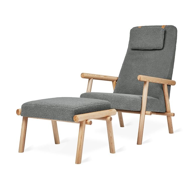 Labrador Chair & Ottoman | {neighborhood} Gus* Modern