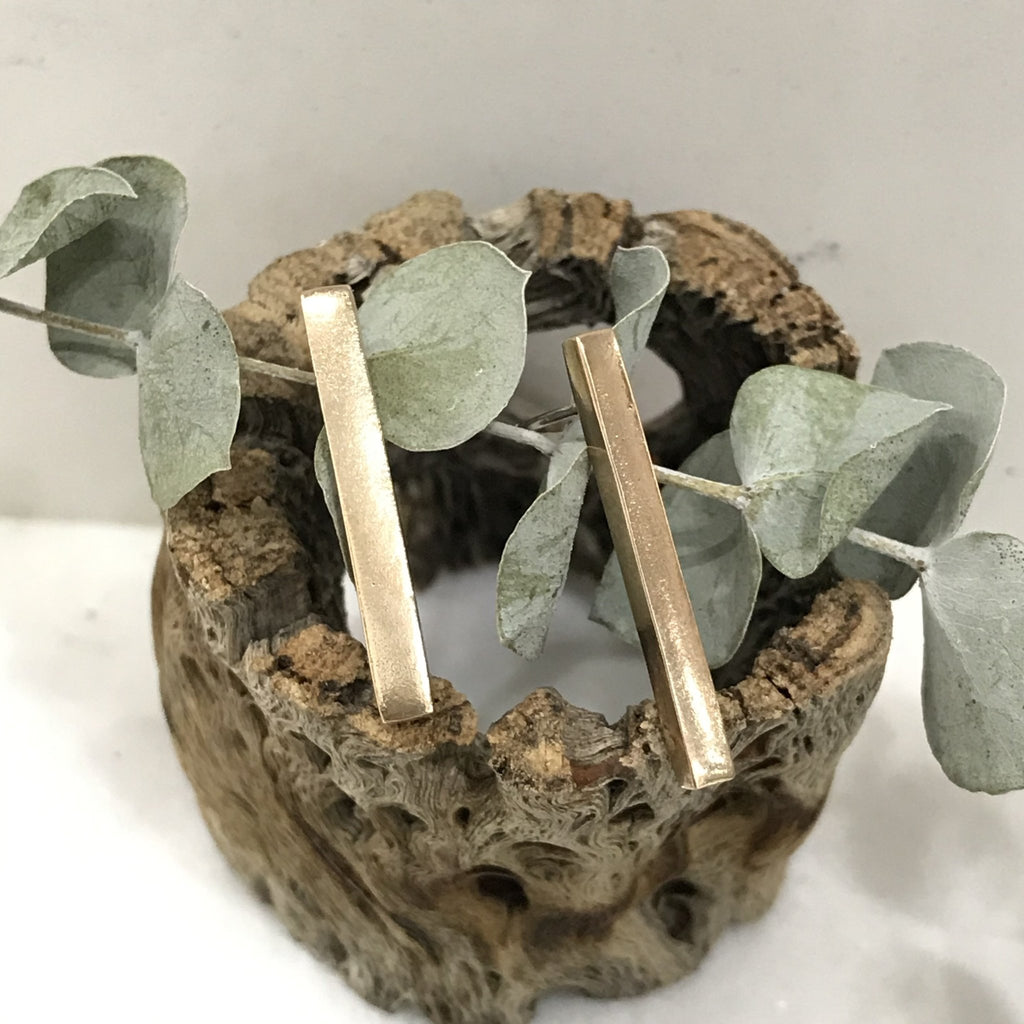 Long Bar Stud Earrings | {neighborhood} Valerie Morgan Designs