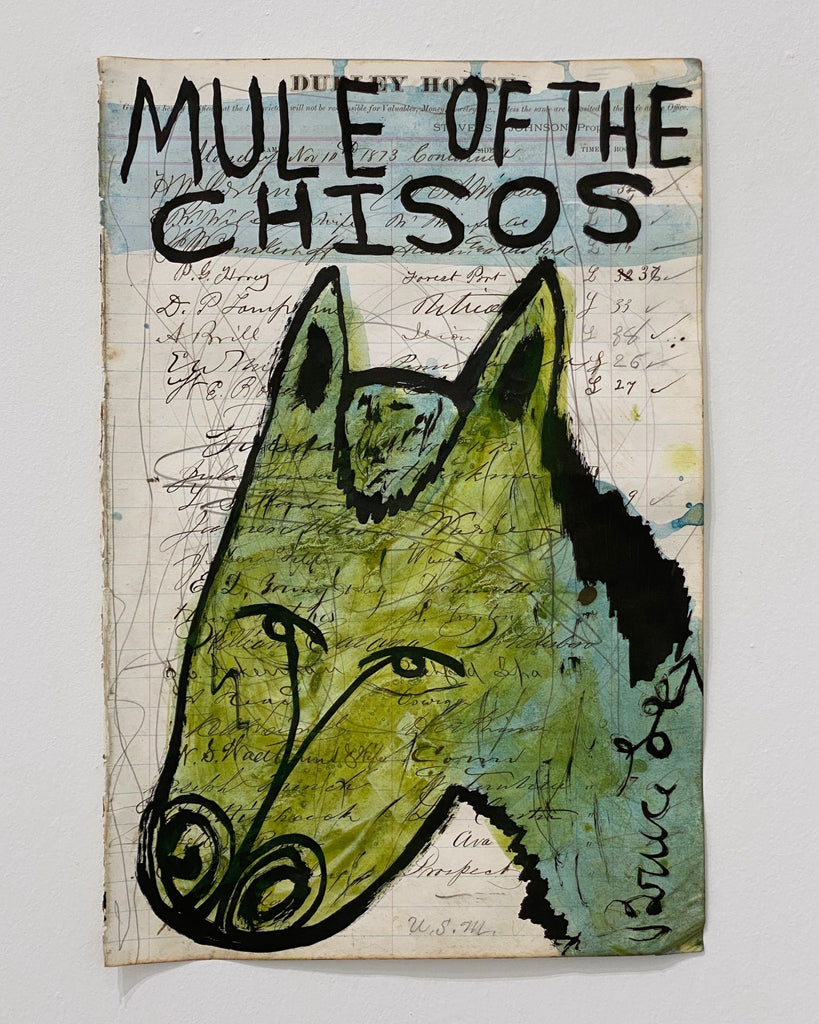Mule of the Chisos | {neighborhood} Bruce Lee Webb