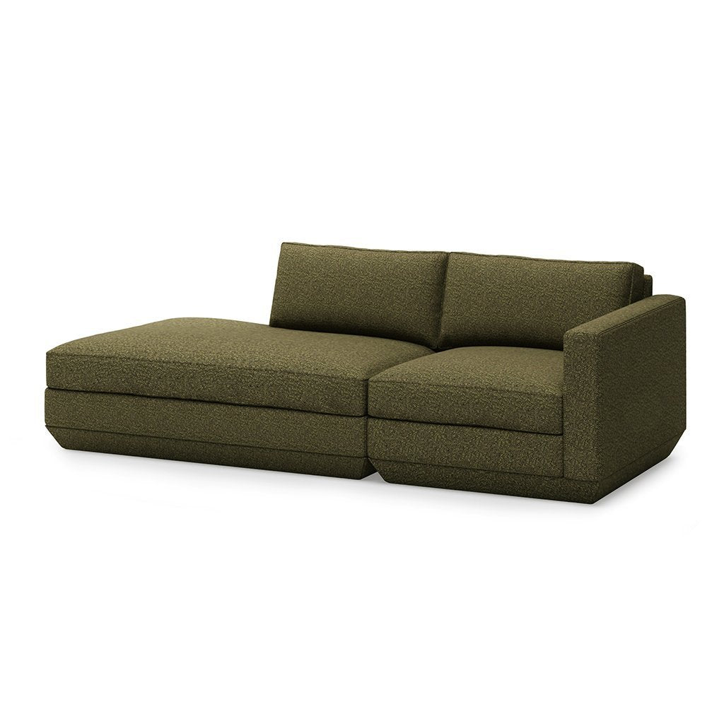 Podium Modular 2PC Lounge Sofa | {neighborhood} Gus* Modern