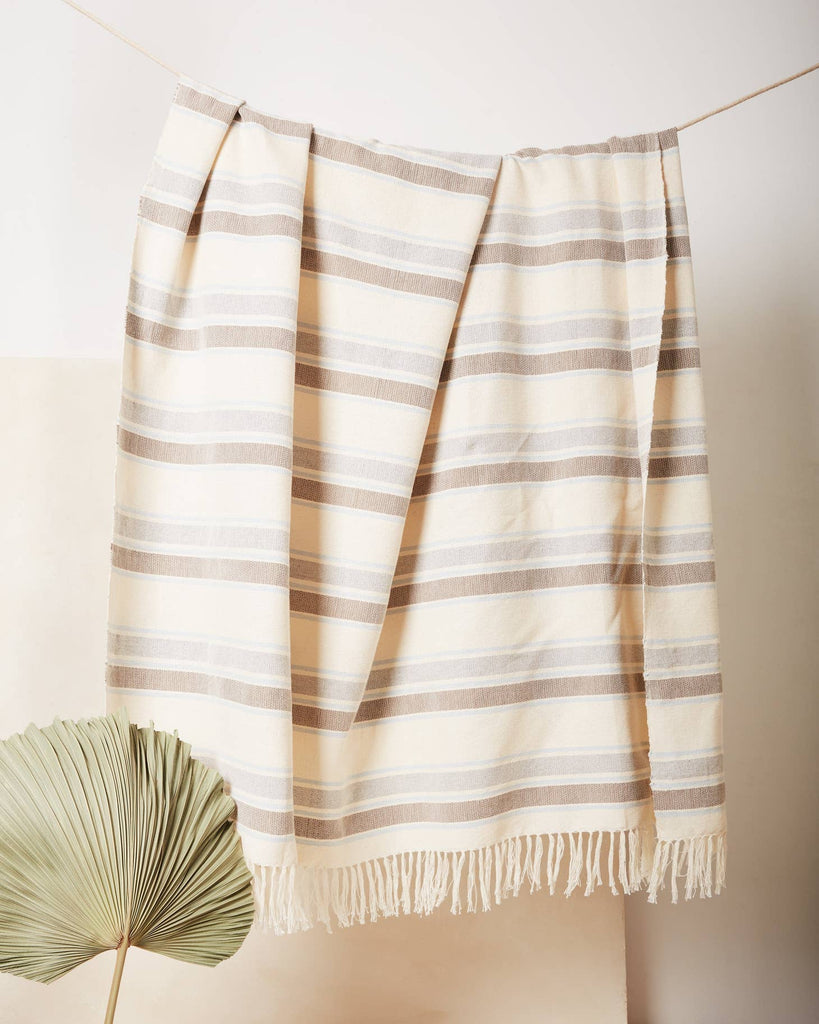 Sky Stripe Throw | {neighborhood} MINNA