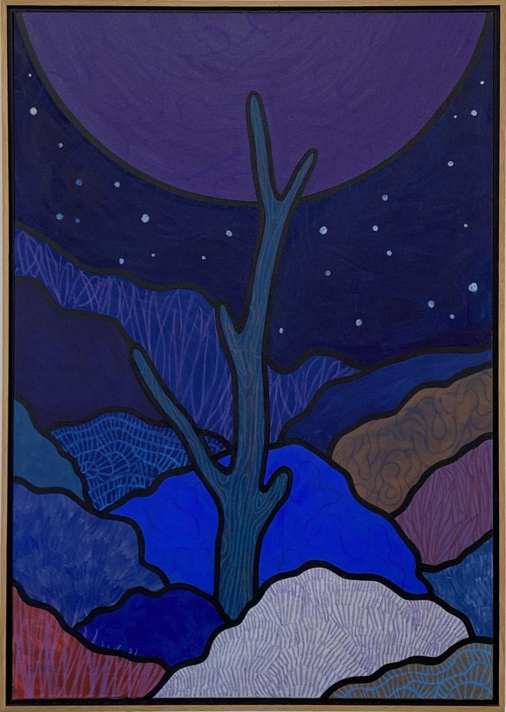 Still Life Under A Purple Moon | {neighborhood} Tom Jean Webb