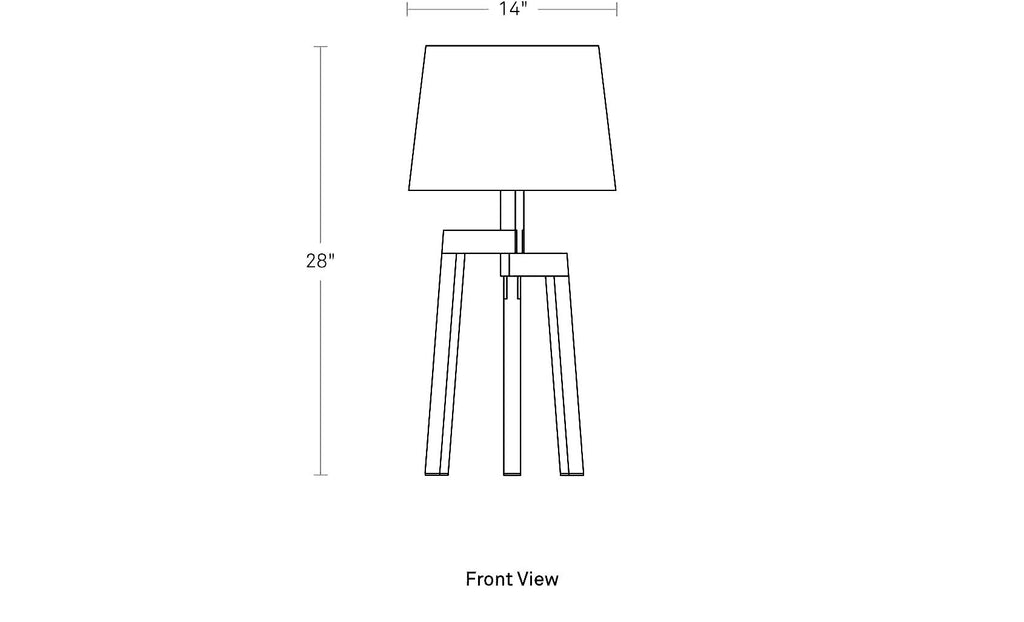Stilt Table Lamp | {neighborhood} Blu Dot