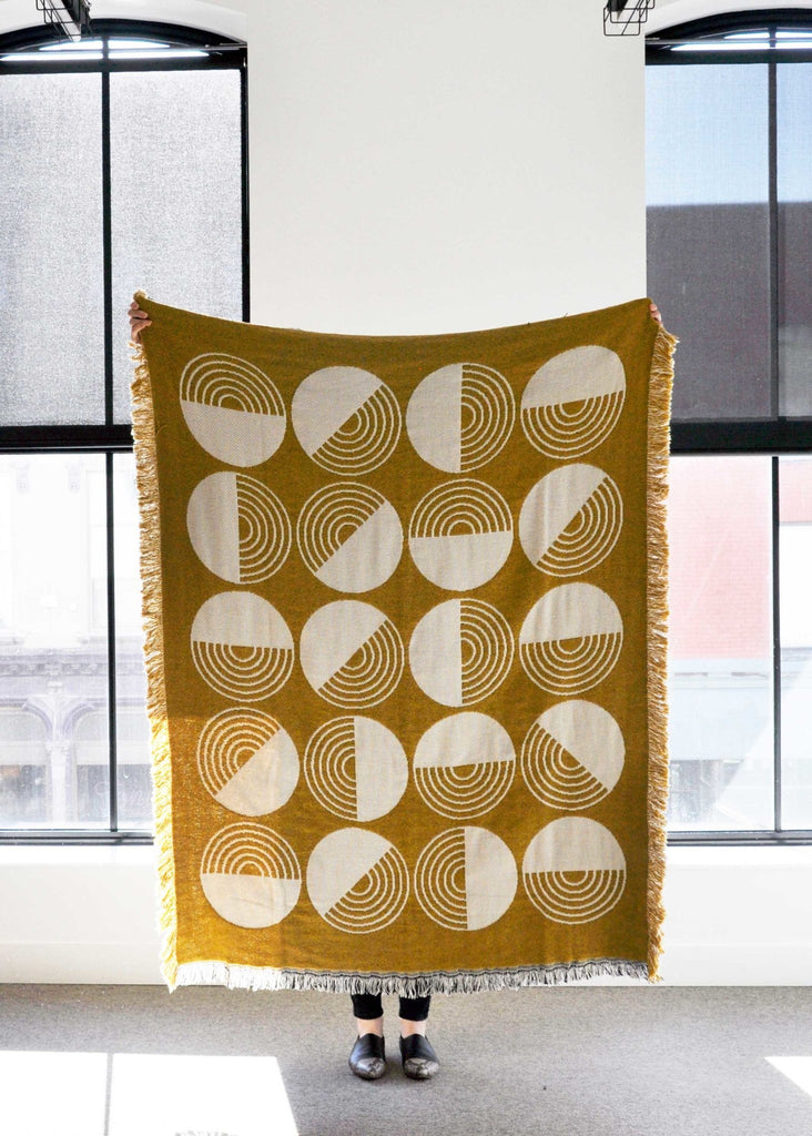Sunrise Cotton Throw Blanket | {neighborhood} Swell Made Co.