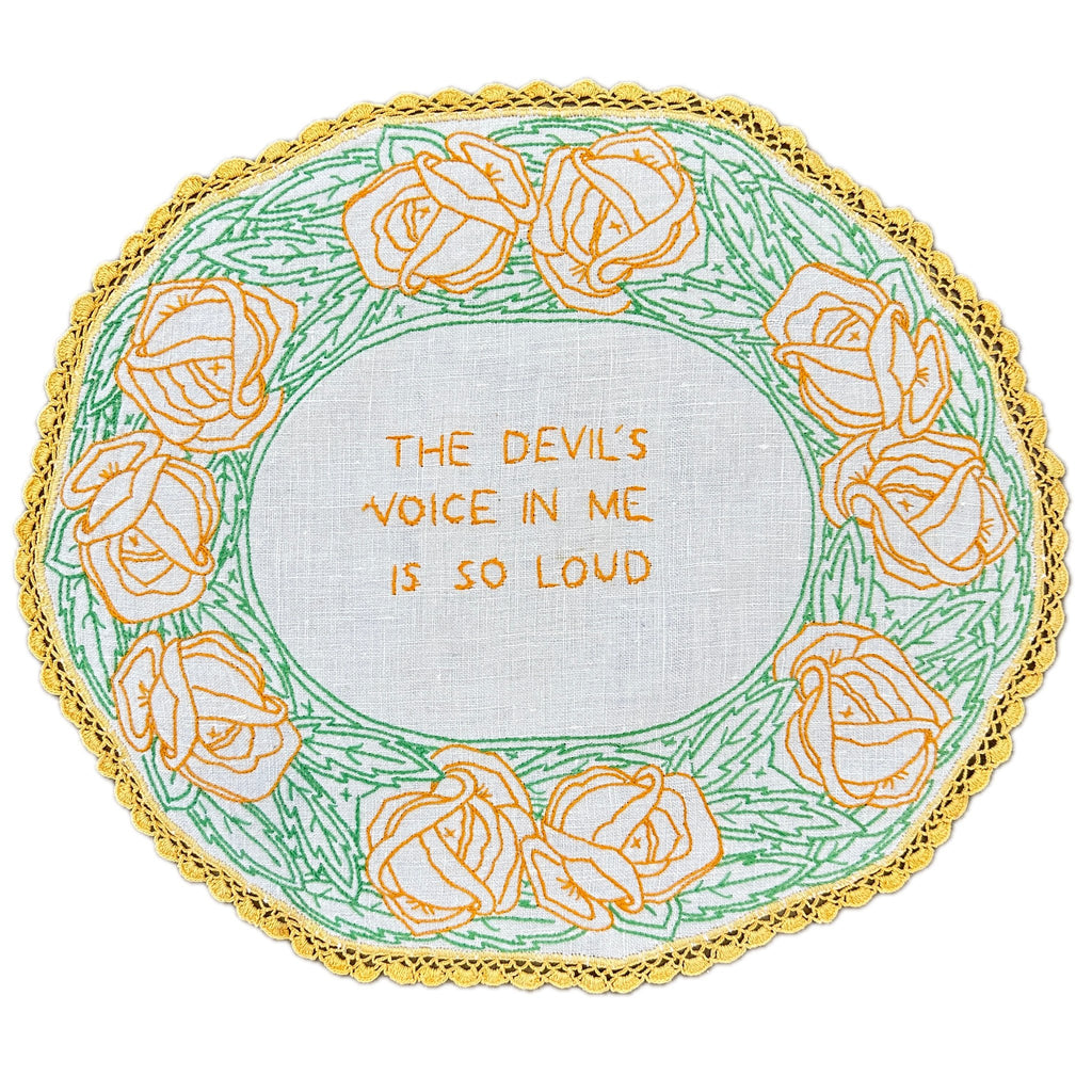 The Devil's Voice In Me Is So Loud | {neighborhood} Judy Vetter