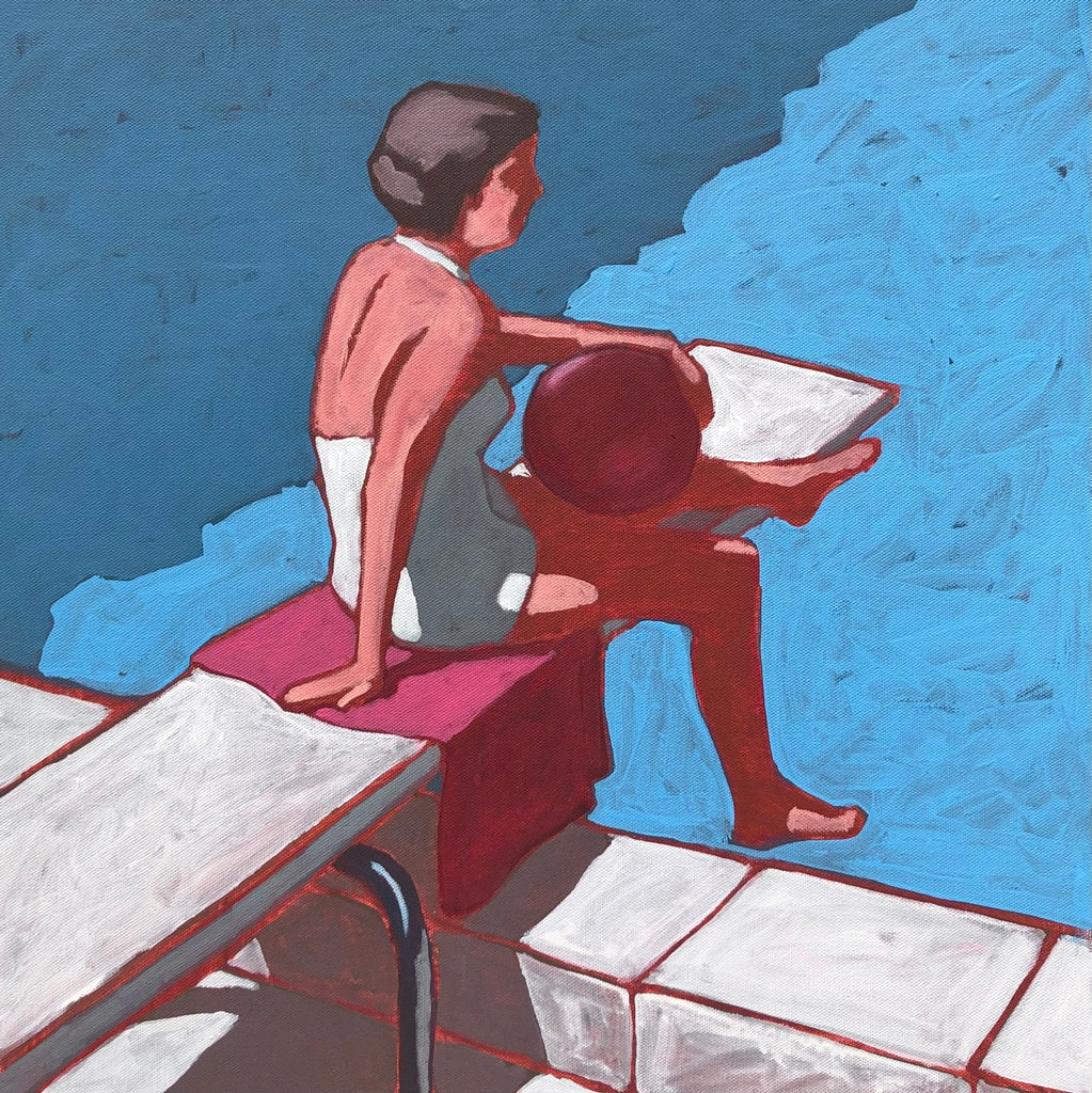 Woman on Diving Board #9 | {neighborhood} Michael Van